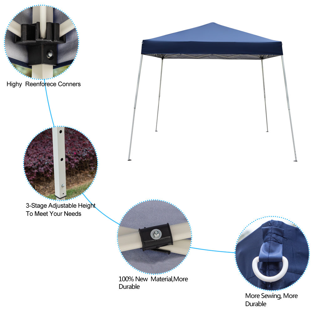 8.2x8.2 ft Pop Up Canopy