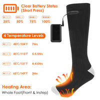 Thumbnail for Electric Heated Socks for Men Women-Battery Powered Heated Socks, Rechargeable