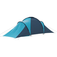 Thumbnail for Camping Tent 6 Persons Blue and Light Blue