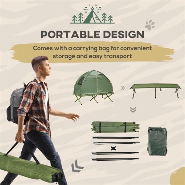 Foldable Camping Tent/Cot Combination