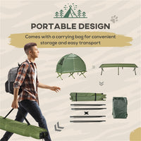 Thumbnail for Foldable Camping Tent/Cot Combination