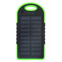 Thumbnail for 10000mAh Portable Fast Charging Power Bank USB Solar Charging with Flashlight For iPhone, Android