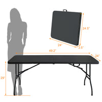 Thumbnail for 6ft Folding Portable Plastic Table