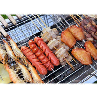 Thumbnail for Foldable Stainless Steel Charcoal Barbecue Grill