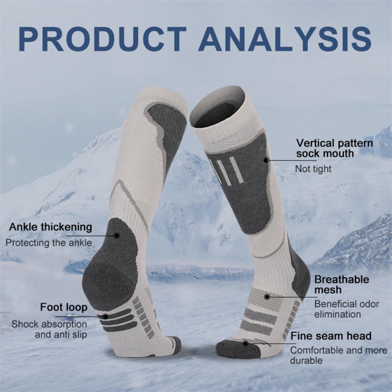 Thermal Ski Socks 2 Pack