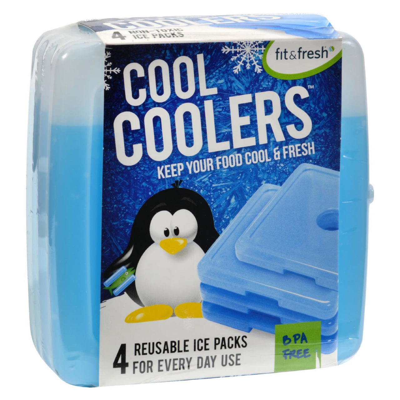 Fit And Fresh  Cool Coolers - 4 Packs