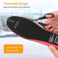 Thumbnail for Heated Insoles, Electric Foot Warmer 3000mAh Rechargeable Battery