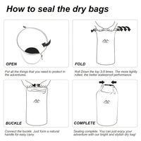 Thumbnail for 10L/20L/40L Waterproof, Lightweight Dry Storage Bag