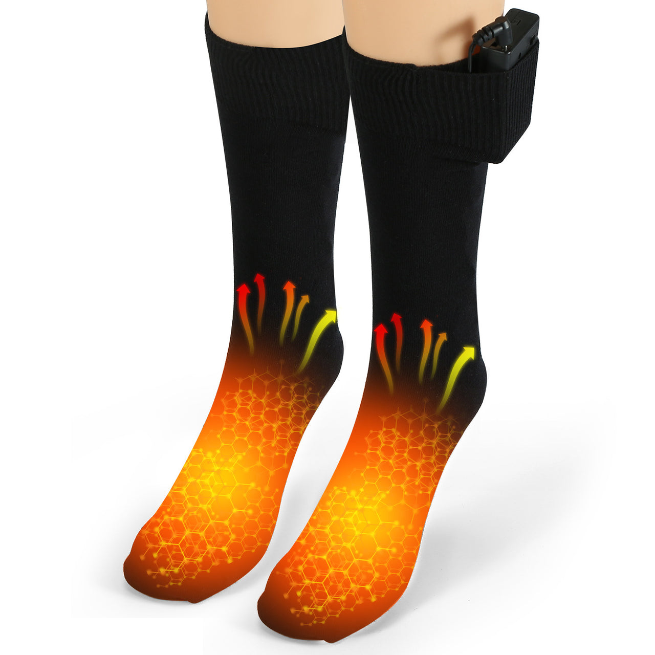 Unisex Electric Heated Socks- Battery Heated