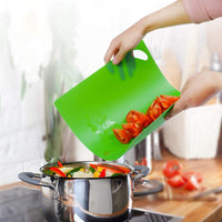 Thumbnail for Set of 6 Colored Chopping Board Mats with Food Icons & Easy-Grip Handles