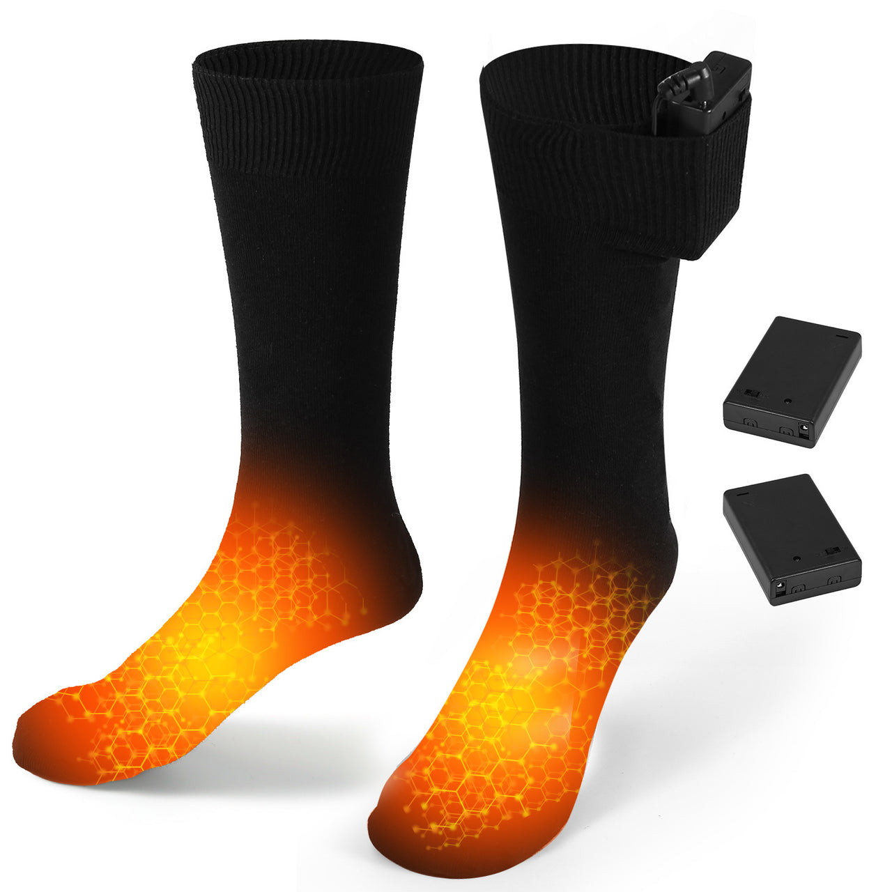 Unisex Electric Heated Socks- Battery Heated