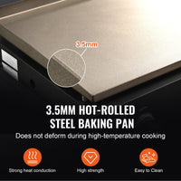 Thumbnail for VEVOR Commercial Heavy Duty Flat Top Griddle