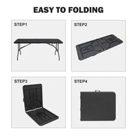 Thumbnail for 6ft Folding Portable Plastic Table