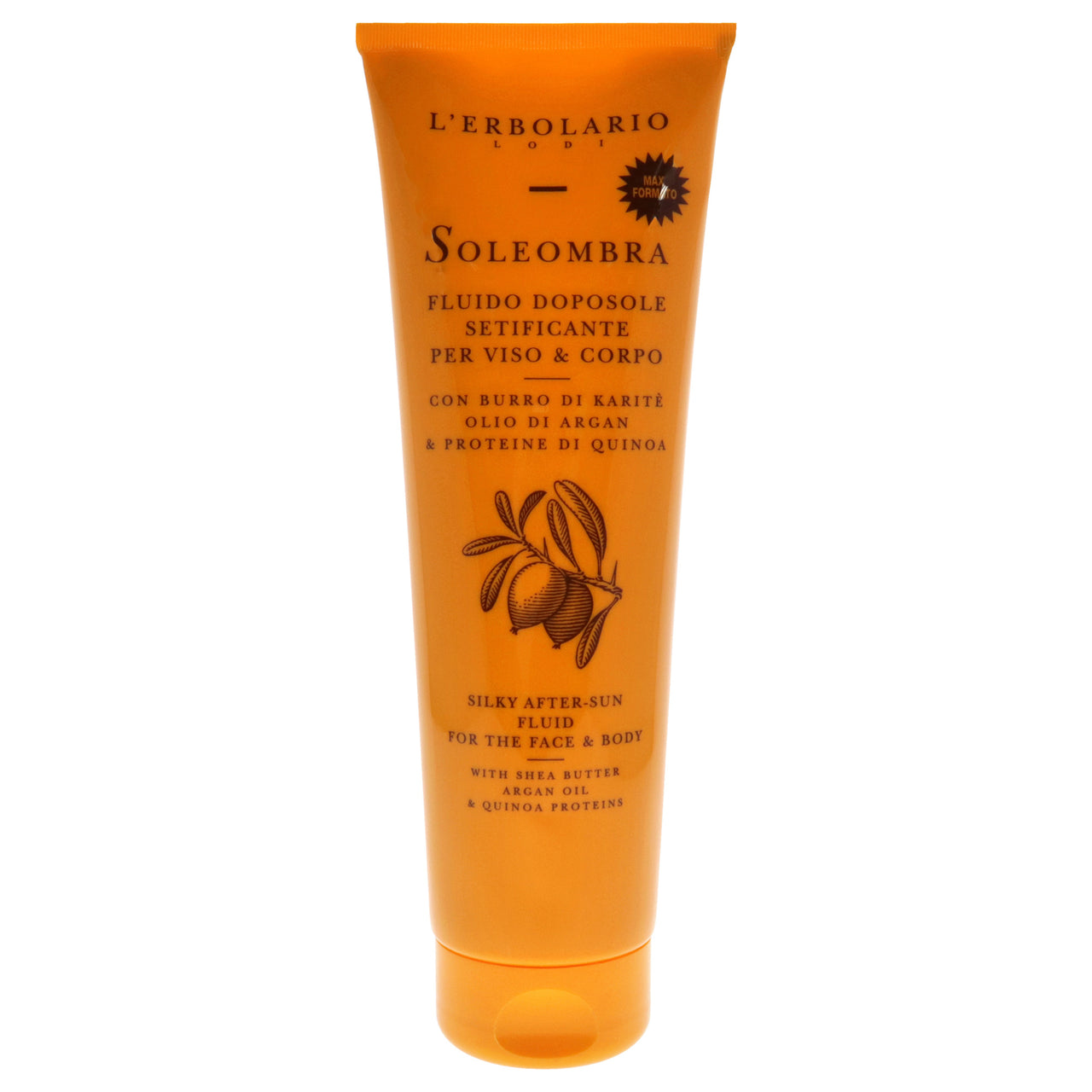 Soleombra Silky After-Sun Fluid by LErbolario for Unisex - 10.1 oz Sunscreen