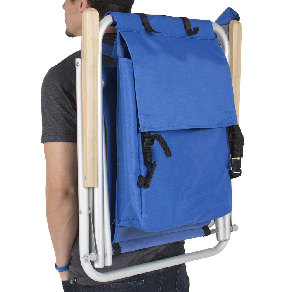 Backpack Beach Chair Blue