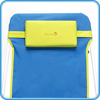 Thumbnail for Beach Lounge Chair, 180-degree & Lay Flat, Portable With Padded Comfy Pillow