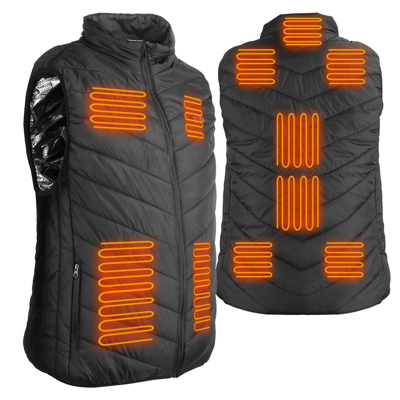 Heated Vest Electric USB Jacket Men/Women with 3 Temperature Levels