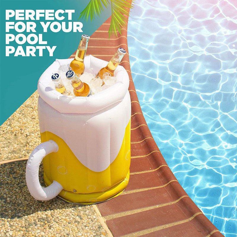 Inflatable Ice Bucket Beer Cooler, Summer Party Decoration