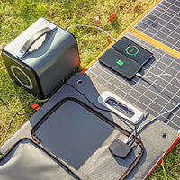 Thumbnail for GOFORT Portable Power Station;  550Wh (Peak 1200W) 110V AC Outlets;  120W 12V DC;  QC3.0&TypeC;  SOS Flashlight;  Backup Power Lithium Battery Pack