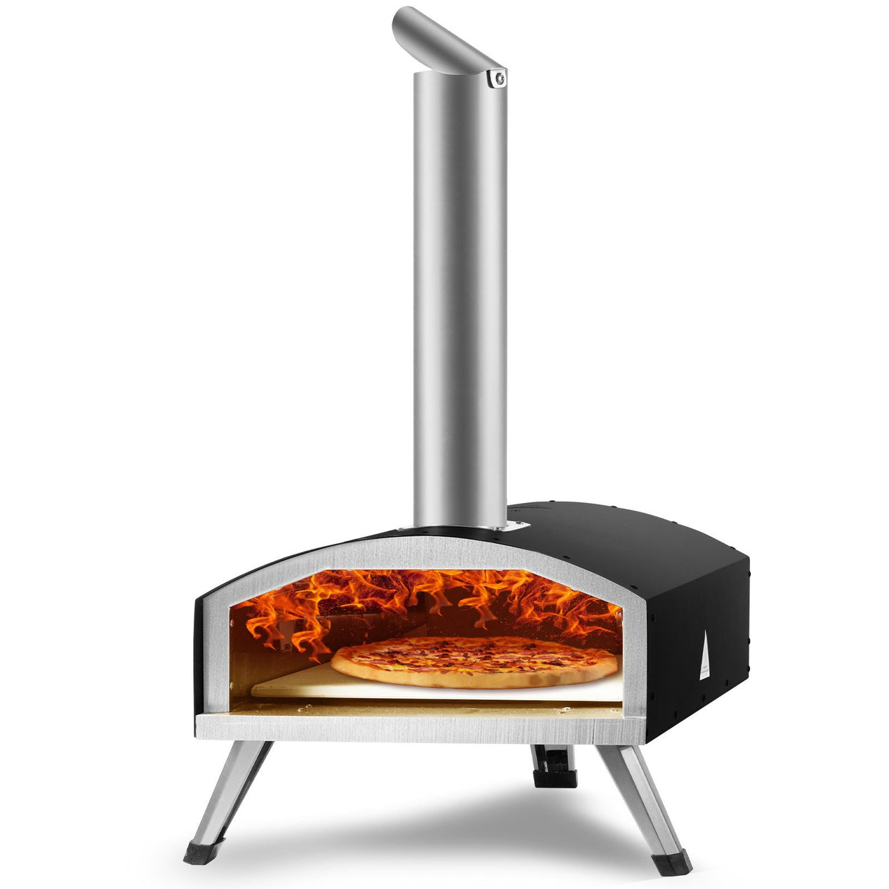 VEVOR Outdoor Oven 12-inch Pellet and Charcoal Fired Pizza Maker