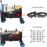 Thumbnail for Collapsible Heavy Duty Folding Beach Cart