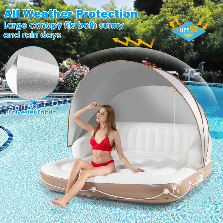 Inflatable Pool Float Lounge Raft