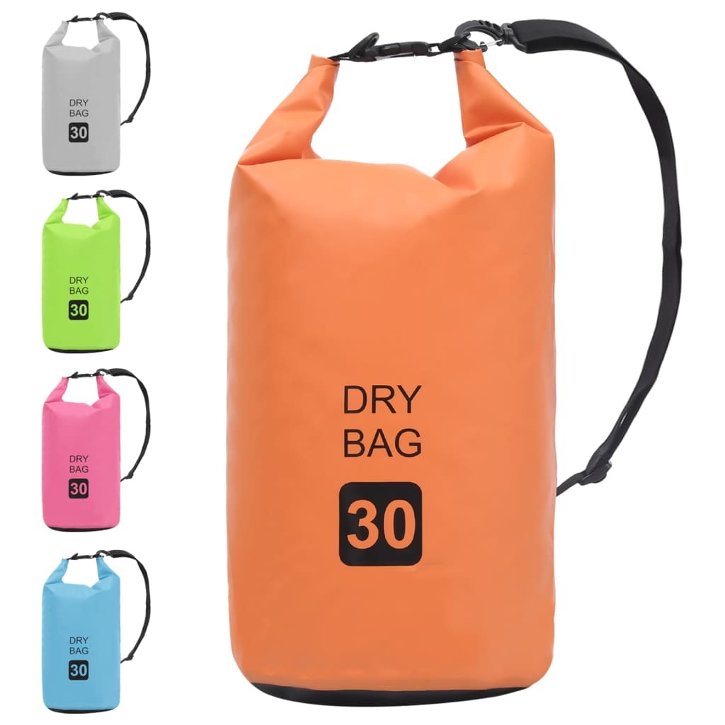 Dry Bag Orange 7.9 gal PVC