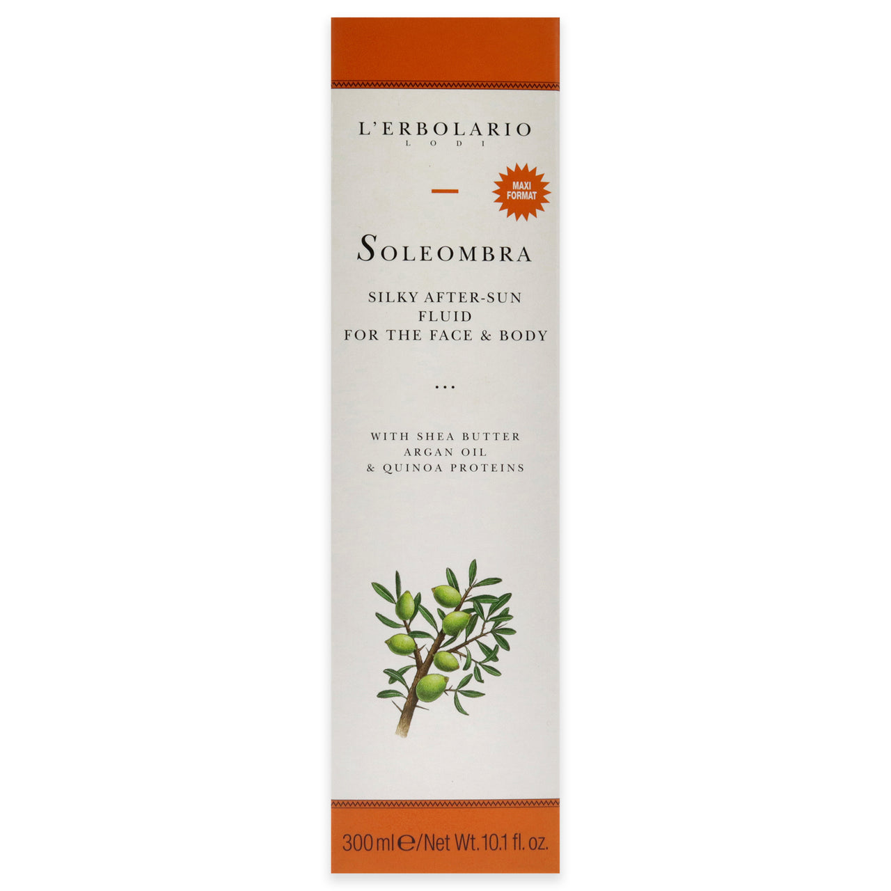 Soleombra Silky After-Sun Fluid by LErbolario for Unisex - 10.1 oz Sunscreen