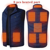 Thumbnail for Heated Vest Washable Usb Charging Electric