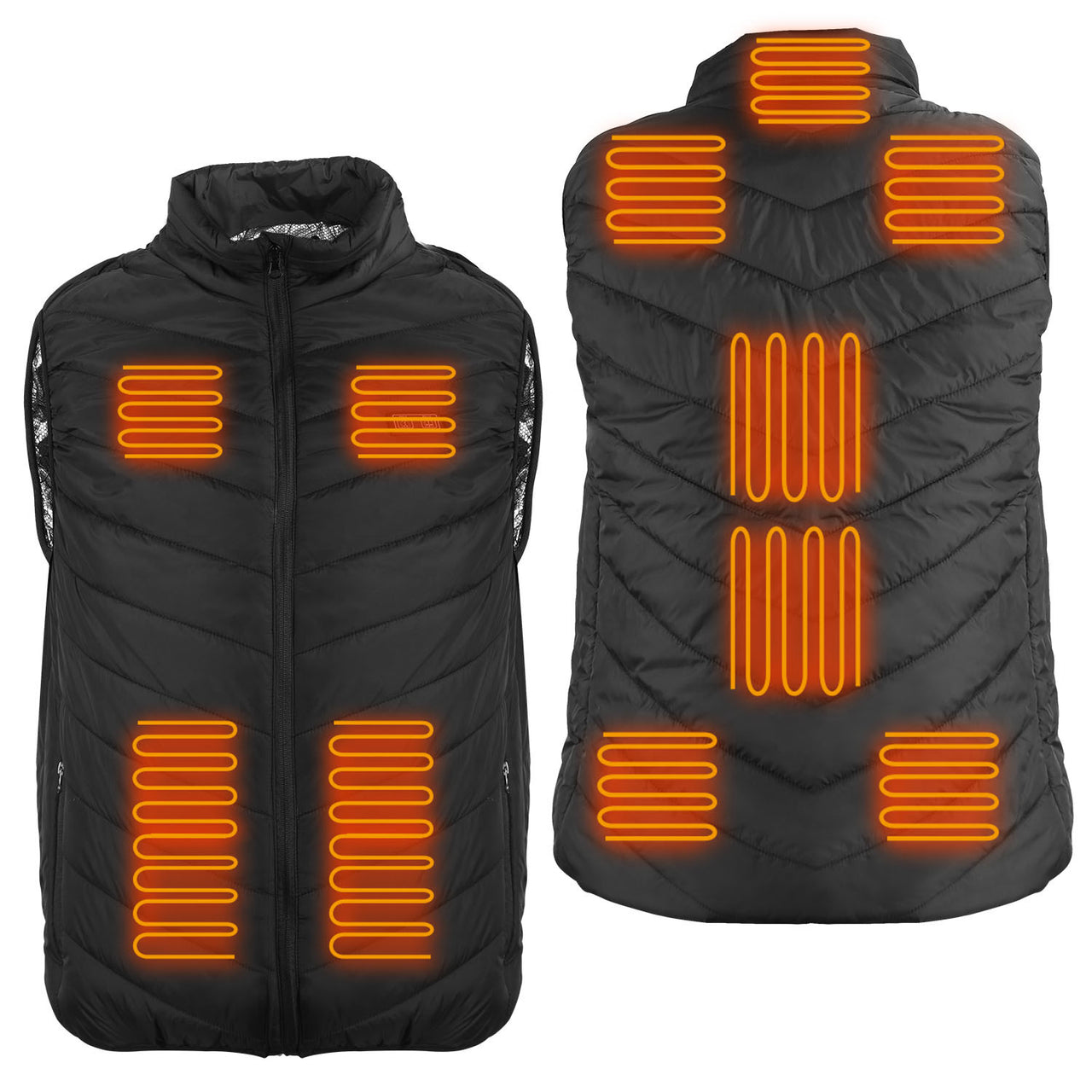 Heated Vest Electric USB Jacket Men/Women with 3 Temperature Levels