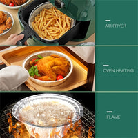 Thumbnail for Disposable Aluminum Foil Liners; Round Tin Foil Pans