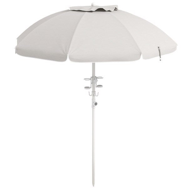 High Quality Beach Umbrella-Cream White