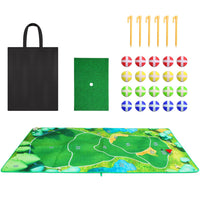 Thumbnail for Golf Game Chipping Mat, 20Pcs, Sticky Golf Balls