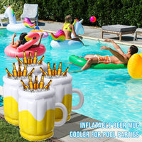 Thumbnail for Inflatable Ice Bucket Beer Cooler, Summer Party Decoration