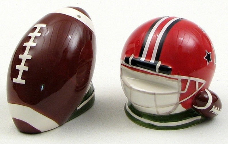 Football Salt and Pepper Set