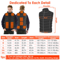 Thumbnail for Heated Vest Electric USB Jacket Men/Women with 3 Temperature Levels