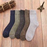 Thumbnail for 5 Pairs Thick Wool Socks, Men