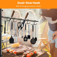 Thumbnail for Griddle Caddy With Paper Towel Holder, Hook Baskets, Accessories