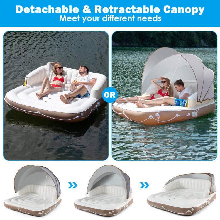 Inflatable Pool Float Lounge Raft