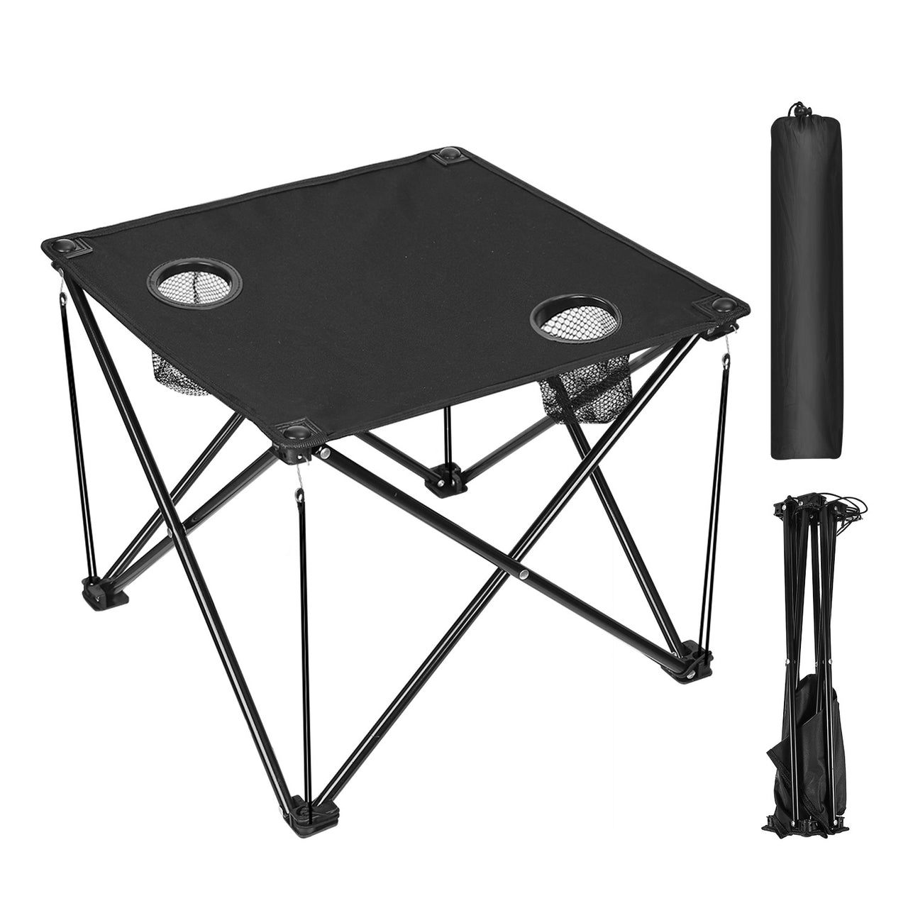 1Pc Foldable Camping Table Portable Picnic Table Lightweight