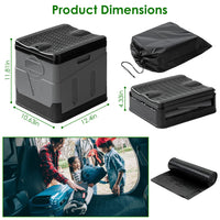Thumbnail for Portable Travel Potty with Carry Bag- Foldable Emergency Toilet with Lid, Trash Bags