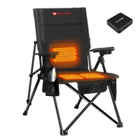 Thumbnail for ANTARCTICA GEAR Heated Camping Chair with 12V 16000mAh Battery Pack