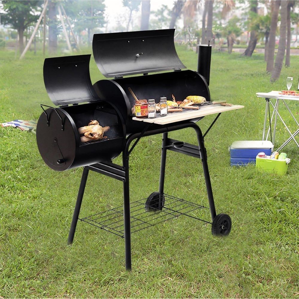 Charcoal Grill/Offset Smoker