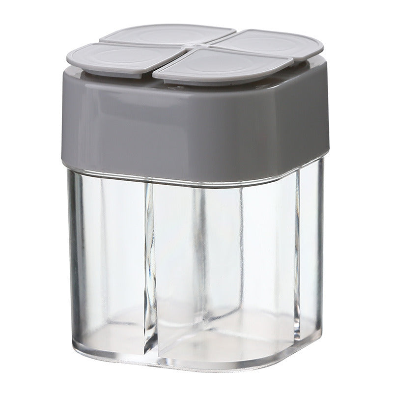 Four-in-one Sauce Sub-bottling; Creative Transparent Seasoning Box