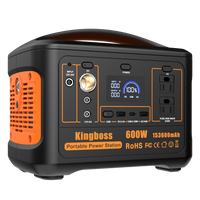 Thumbnail for 600W Portable Power Station (Peak 1200W) Kingboss;  153600mAh 568WH;  Lithium Battery 110V/600W;  AC Outlet;  2*DC Carport;  2*USB-C;  QC USB 3.0