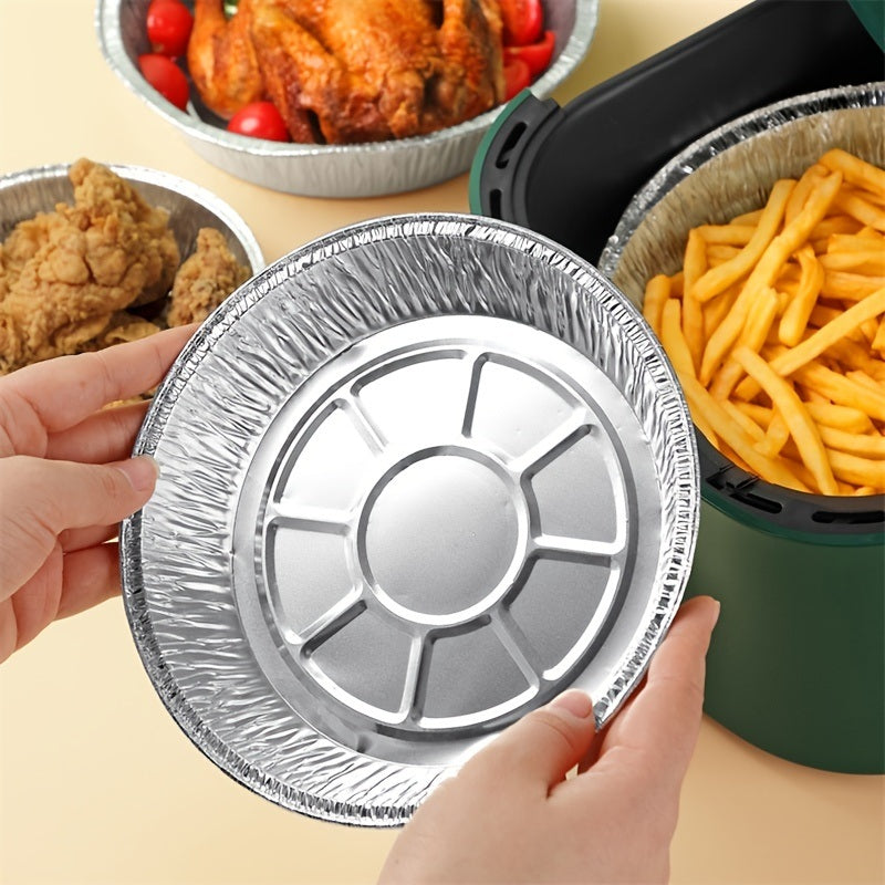 Disposable Aluminum Foil Liners; Round Tin Foil Pans