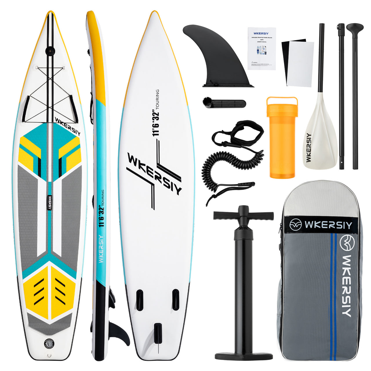 Inflatable Paddle Board 11'6" Touring SUP