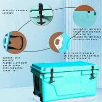 Thumbnail for Blue 65 QT Popular Camping Cooler