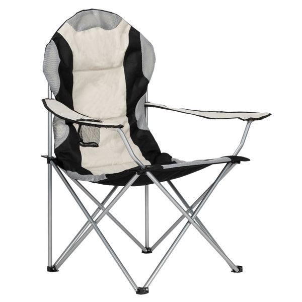 Medium Camping Chair - Black Gray