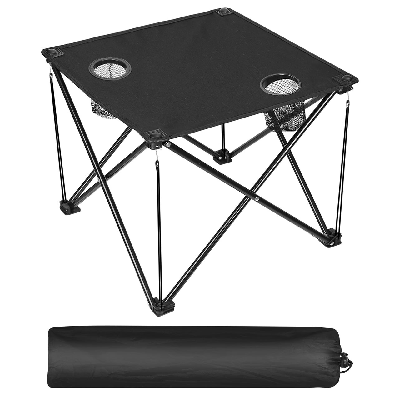 1Pc Foldable Camping Table Portable Picnic Table Lightweight